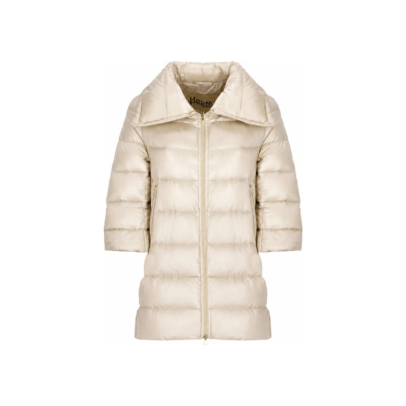 Herno Cleope Shiny Down Puffer Jacket Women’s Black