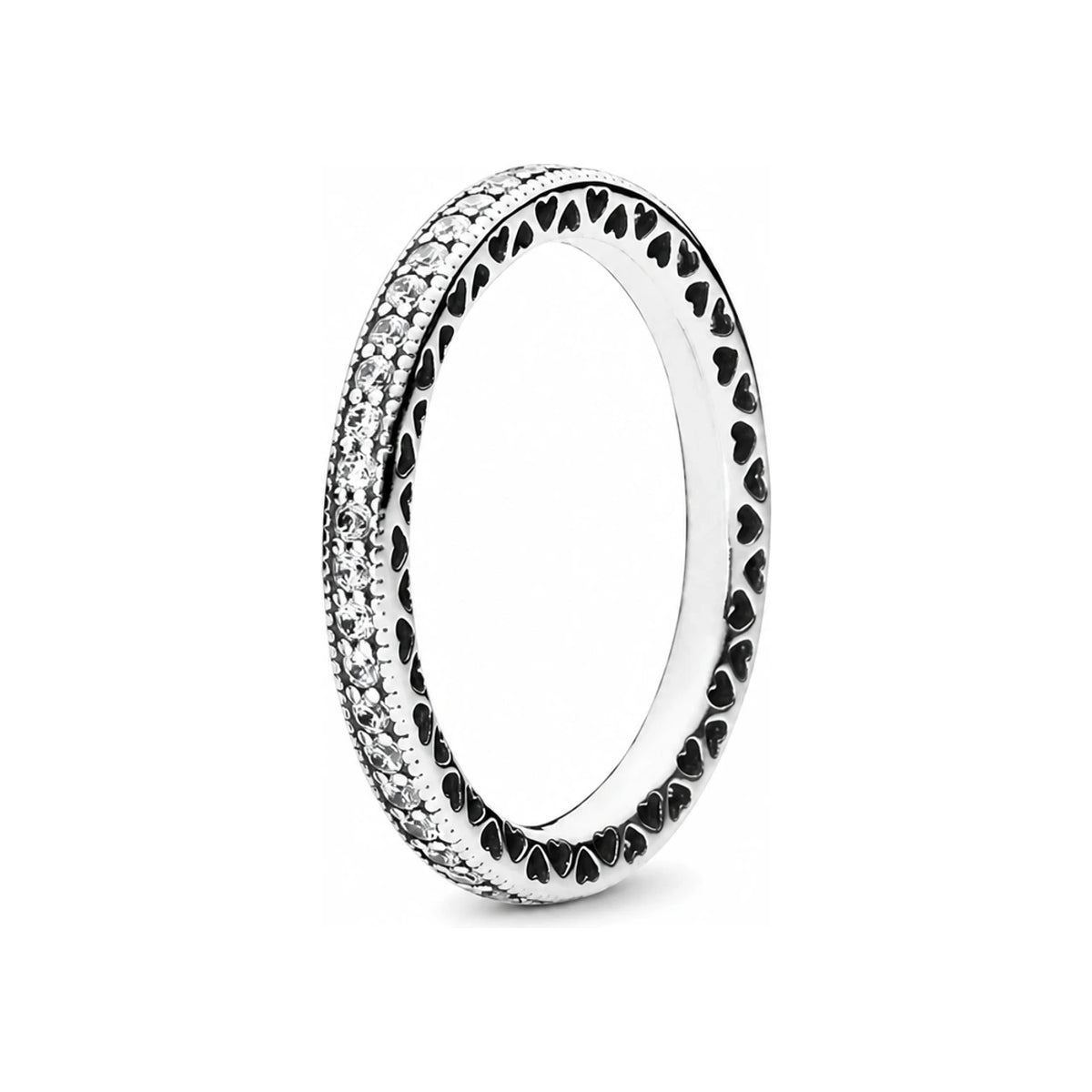 PANDORA Sterling Silver CZ Ring for Women 190963 CZ