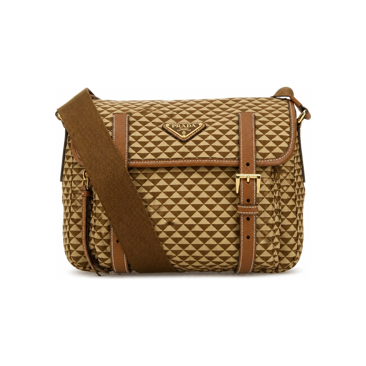 PRADA leather shoulder bag