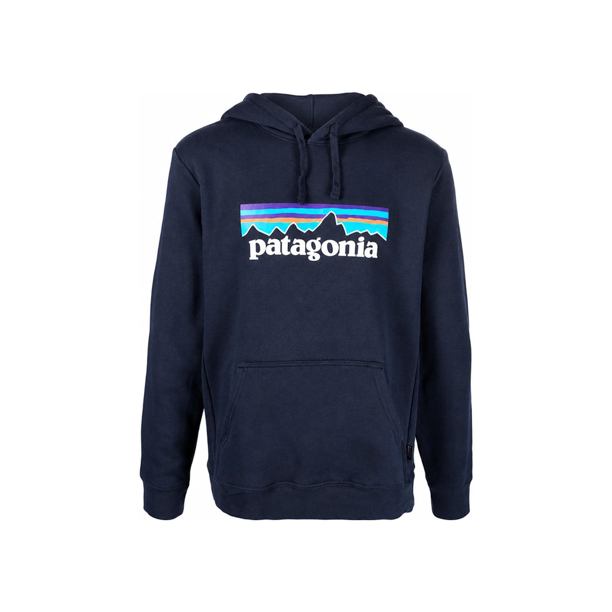 patagonia Logo Hoodie Navy Men’s Pullover Hooded Sweatshirt