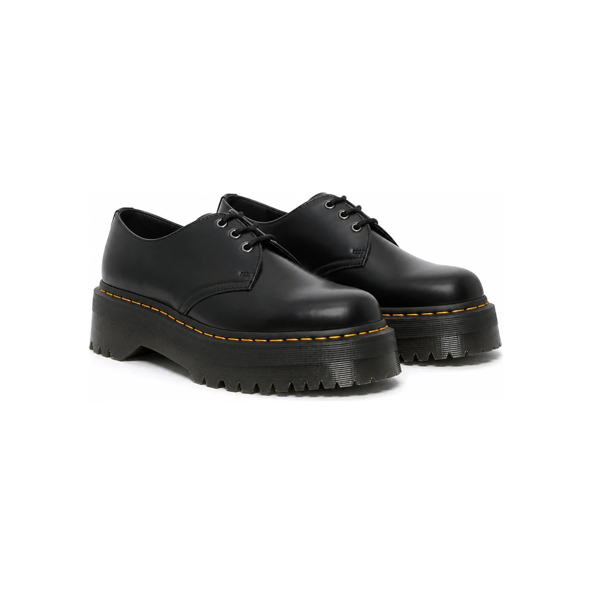 Dr.Martens Classic 1461 Quad Unisex Derby Shoes Black Leather
