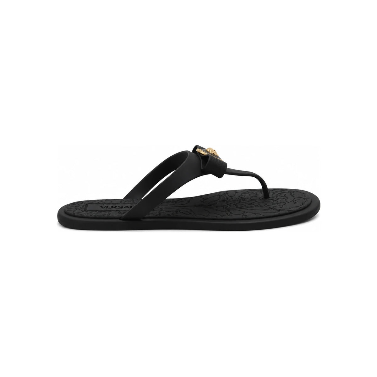 Versace Women’s Gianni Ribbon Slide Sandals 1018789 1A10983 1B00V