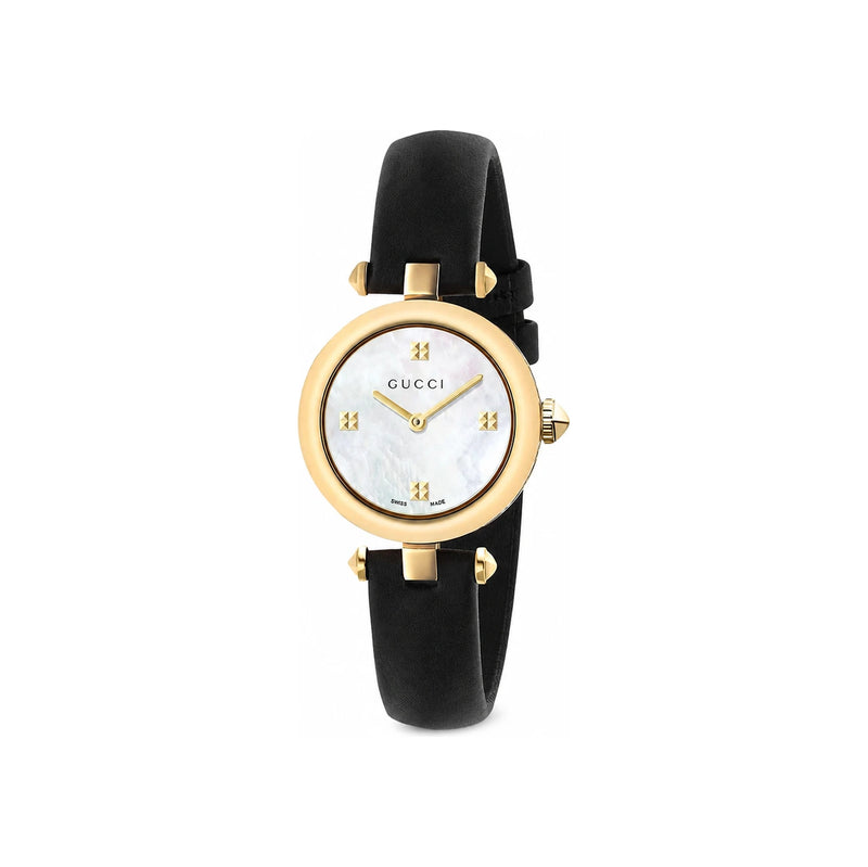 GUCCI Black Gold Women’s Leather Watch