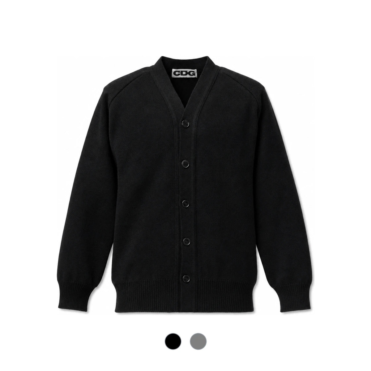Comme des Garcons CDG Men's V-Neck Long Sleeve Cardigan SZ N010 051