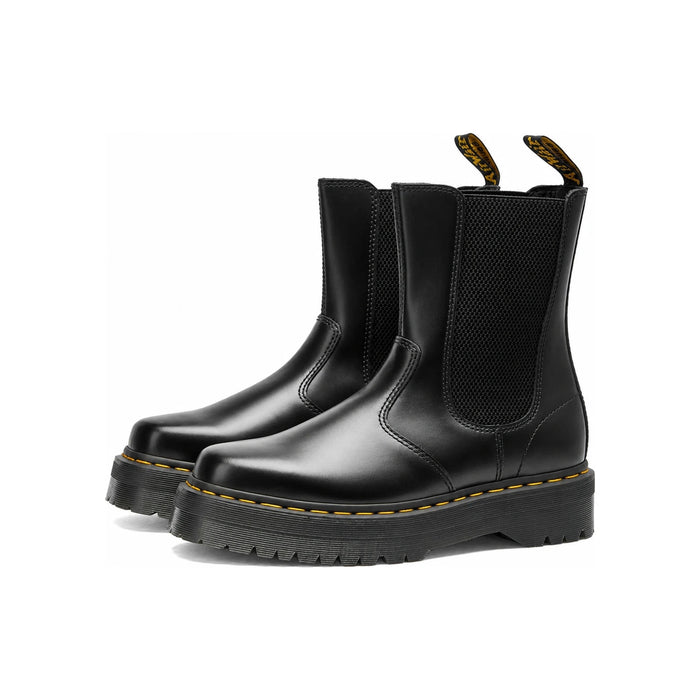 Dr.Martens Black 2976 High Quad Squared Chelsea Boots Unisex
