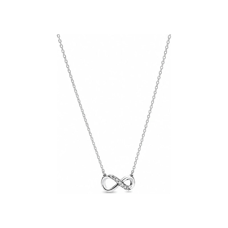 PANDORA Sparkling Infinity Collier Silver Necklace 398821C01