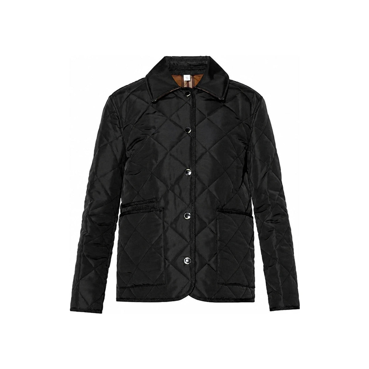 BURBERRY Reversible Diamond Quilted Puffer Jacket Women’s Black