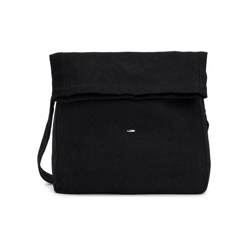 OUR LEGACY Washed Black Denim Sling Tote Bag
