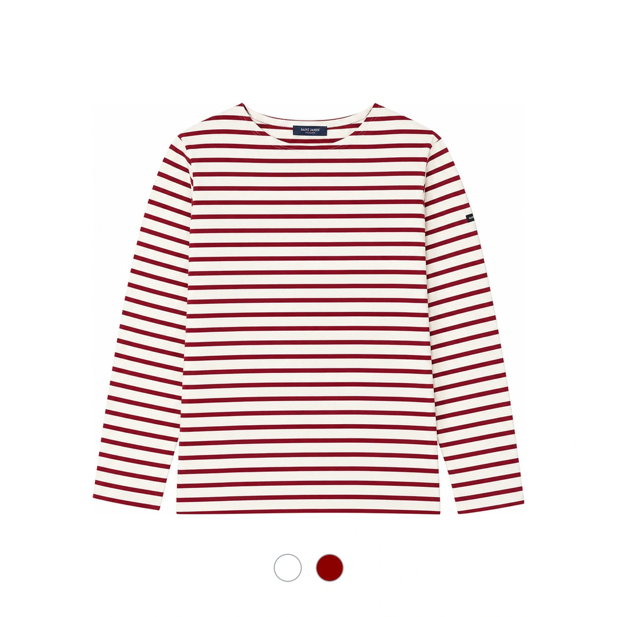 Saint James Minquiers Long Sleeve Unisex T-Shirt 9858 OU