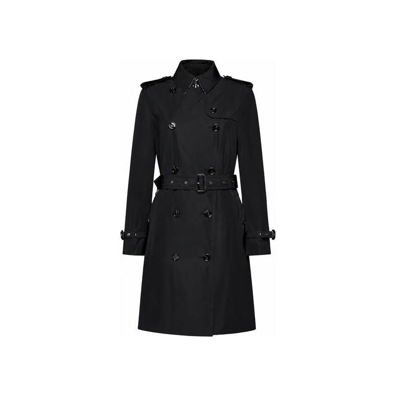 BURBERRY Double-Breasted Black Women’s Trench Coat