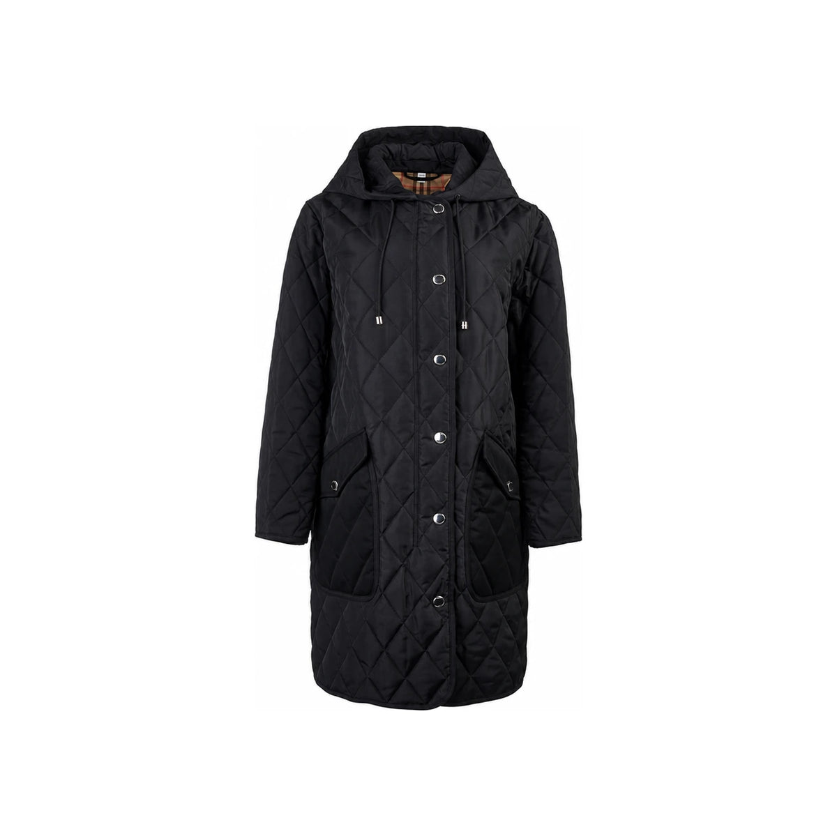 BURBERRY Women’s Quilted Hooded Coat