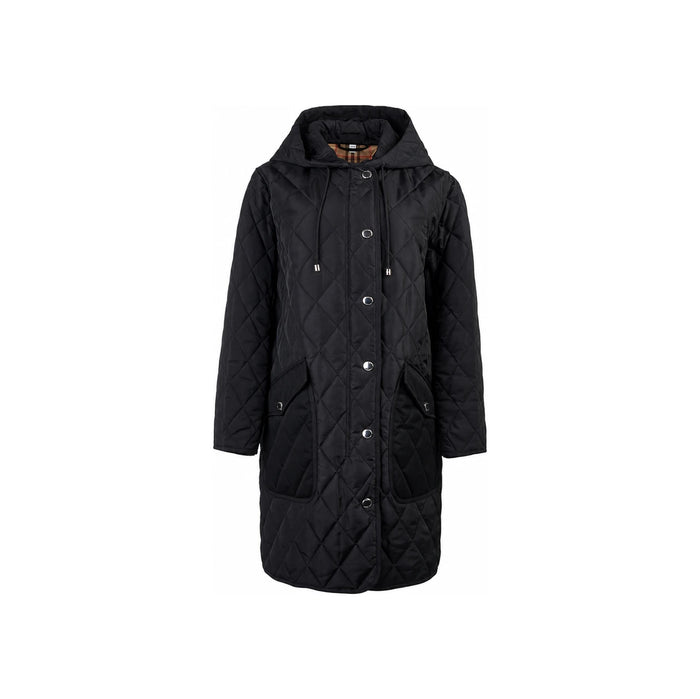 BURBERRY Women’s Quilted Hooded Coat