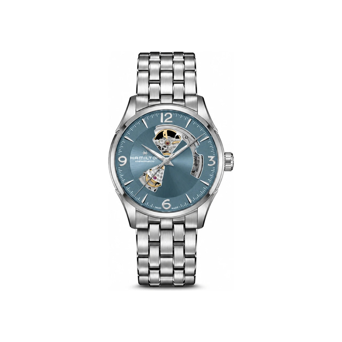 Hamilton Jazzmaster Open Heart Stainless Steel Men’s Watch H32705142