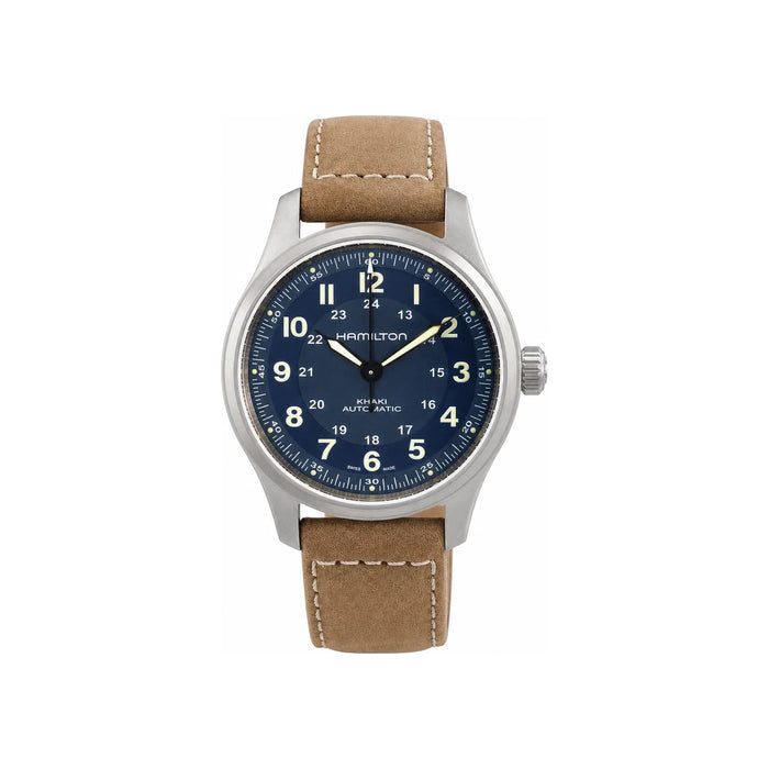 Hamilton Khaki Field Titanium Men's Leather Watch H70545540