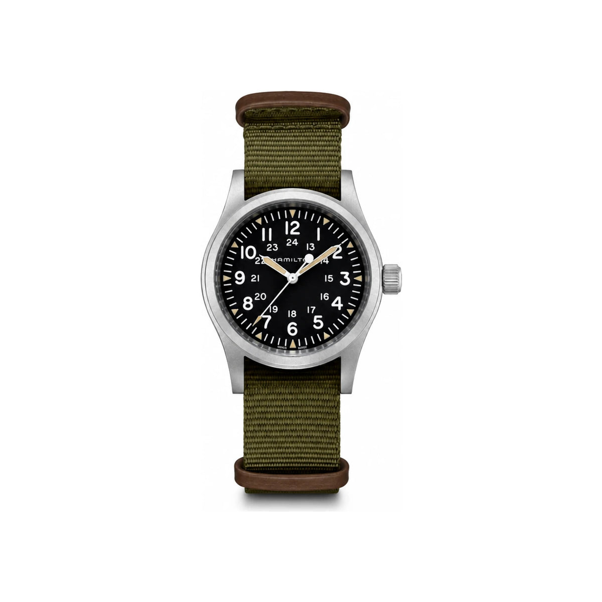 Hamilton Khaki Field Mechanical 38mm Men’s Watch NATO Strap