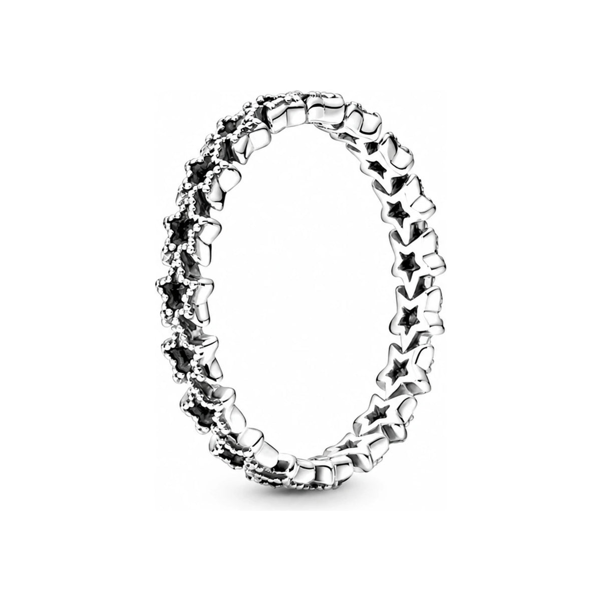 PANDORA Asymmetric Star Band Ring Sterling Silver
