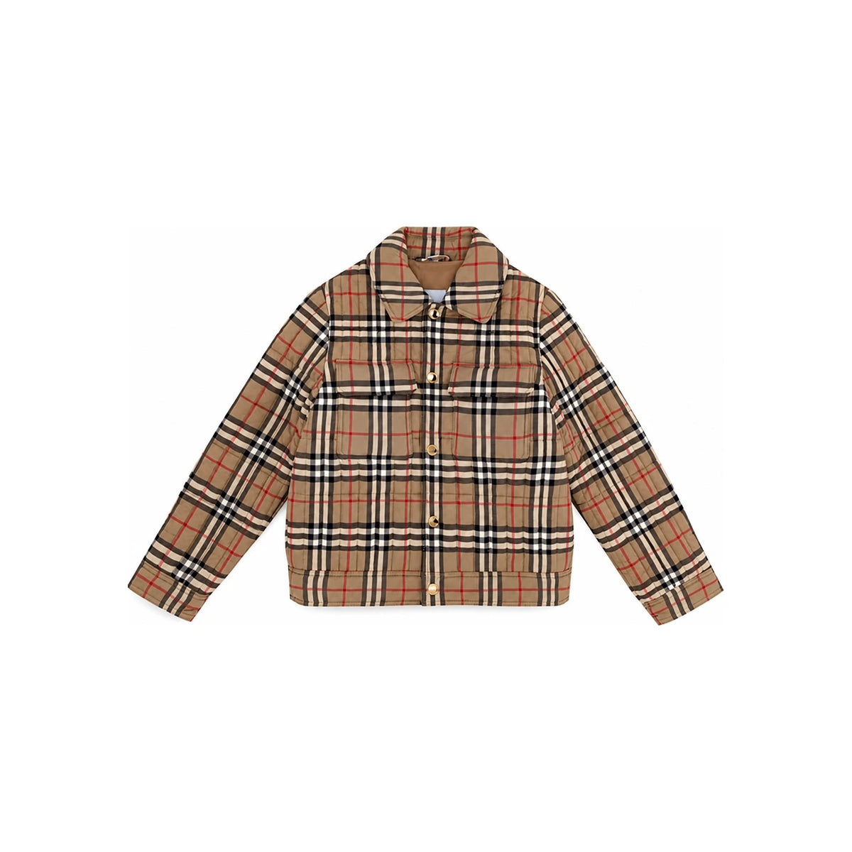 BURBERRY Vintage Check Quilted Jacket Women’s 24SS Kids Collection