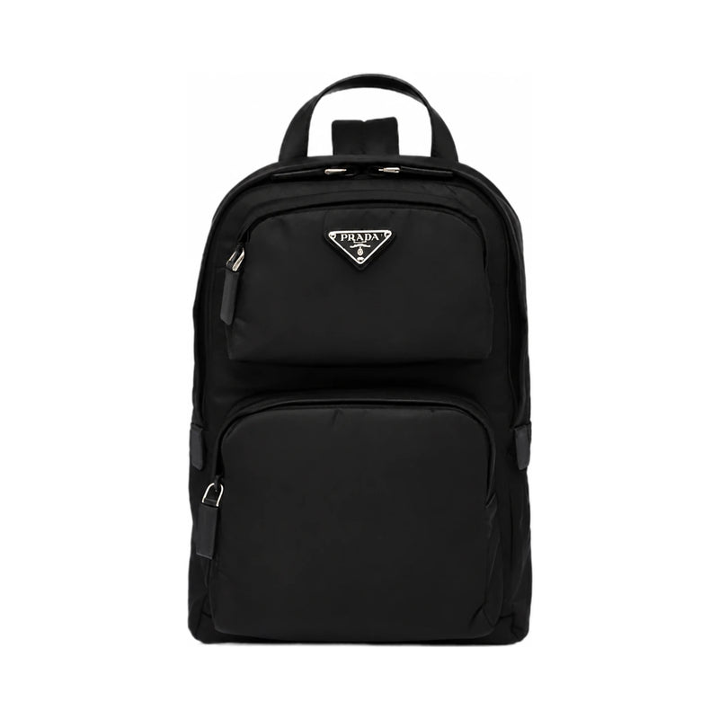 PRADA Re-Nylon Sling Backpack Crossbody Bag Black 2VZ105 2DMG F0002
