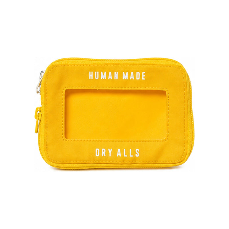Humanmade Yellow Travel Case Small Unisex Pouch HM26 GD061