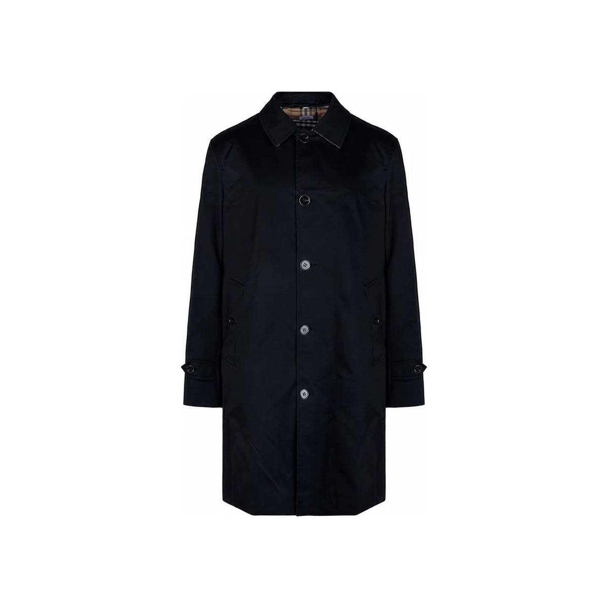 BURBERRY Men’s Paddington Single-Breasted Coat Navy