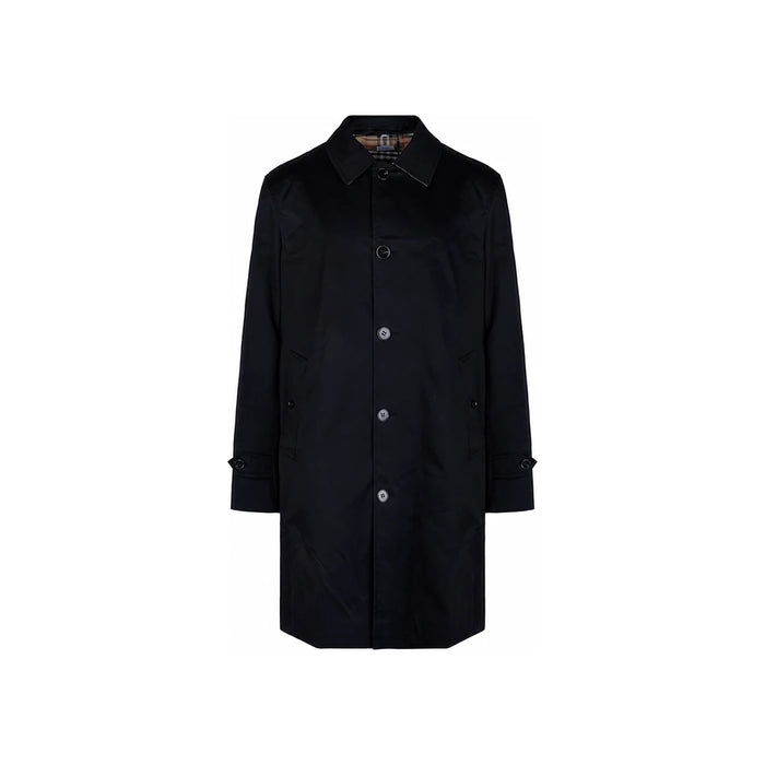 BURBERRY Men’s Paddington Single-Breasted Coat Navy