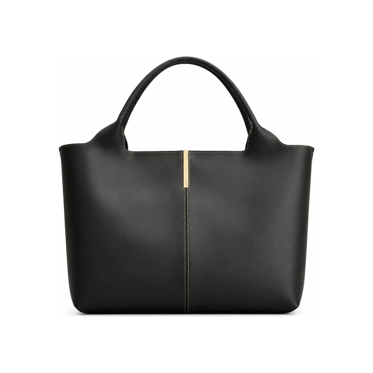 Tods Black Leather Women's Shopper Tote Bag XBWEBRA0250UBL B999