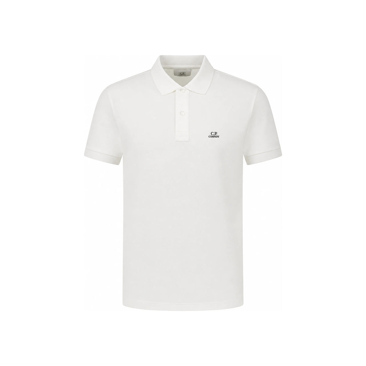 CP Company Stretch Piqué Logo Polo Shirt