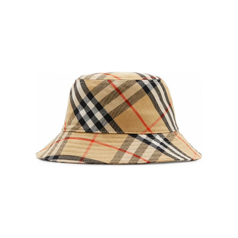 BURBERRY Check Cotton-Blend Bucket Hat