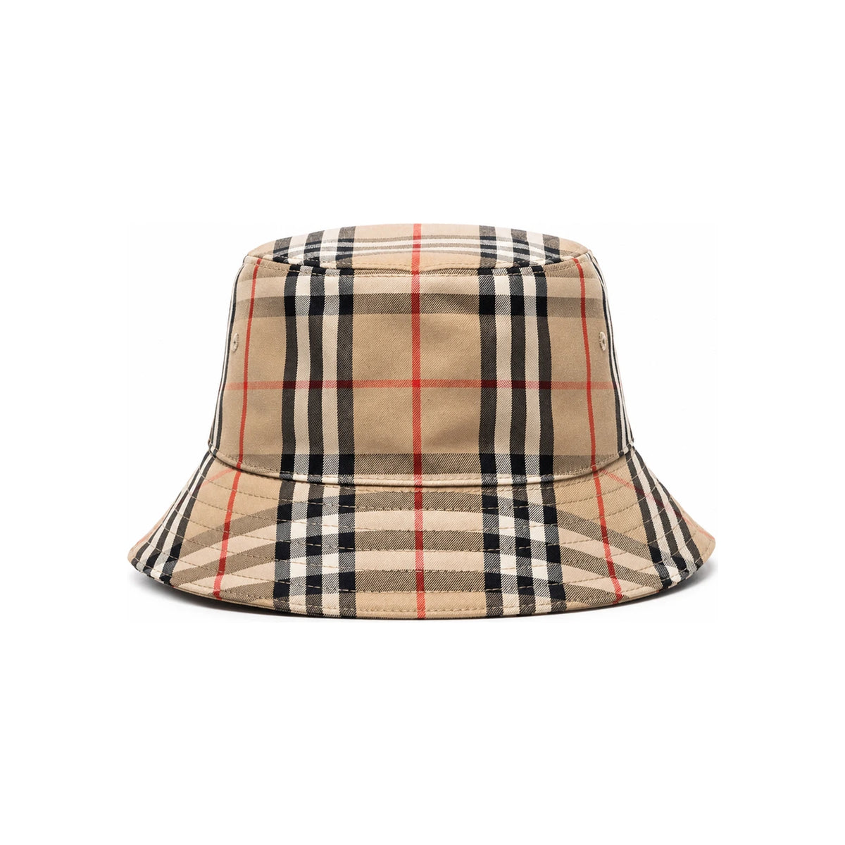 BURBERRY Vintage Check Bucket Hat Archive Beige
