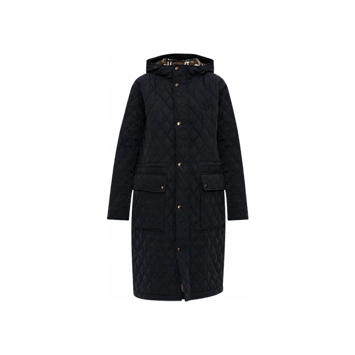 BURBERRY Quilted Nylon Parka Black 8096919