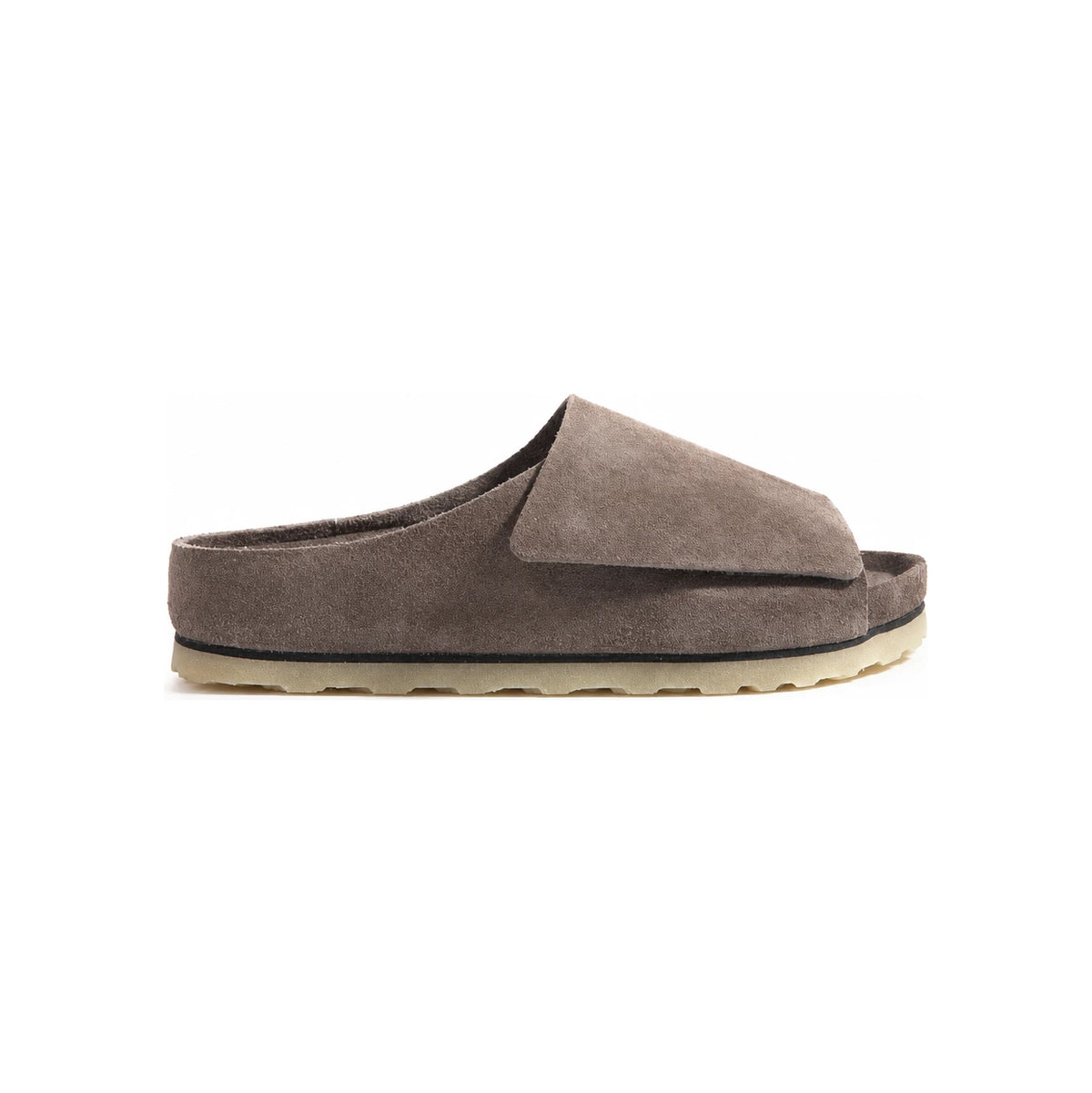 Fear of God suede slide sandals LOS FELIZ collaboration