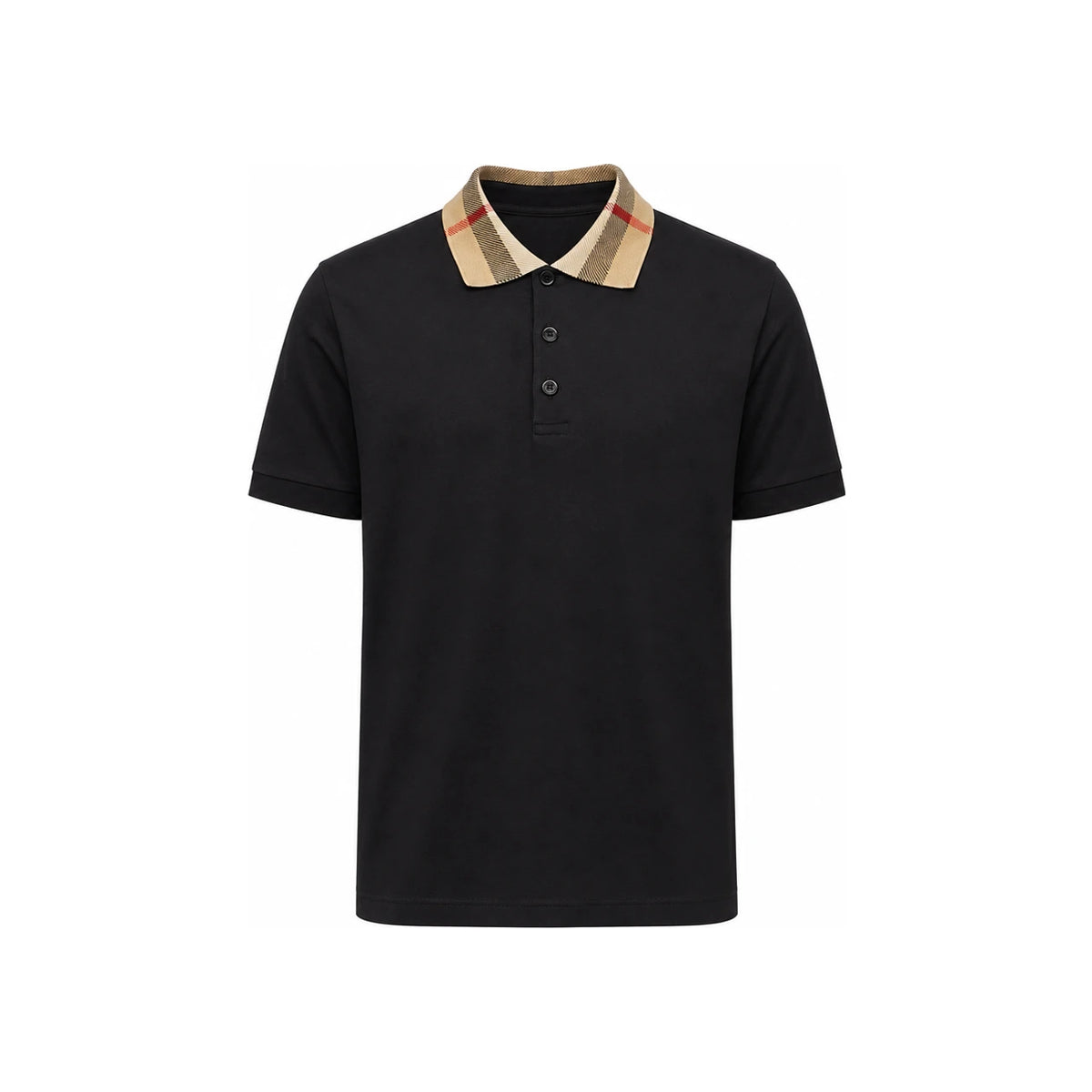 BURBERRY Vintage Check Short Sleeve Polo Shirt for Men