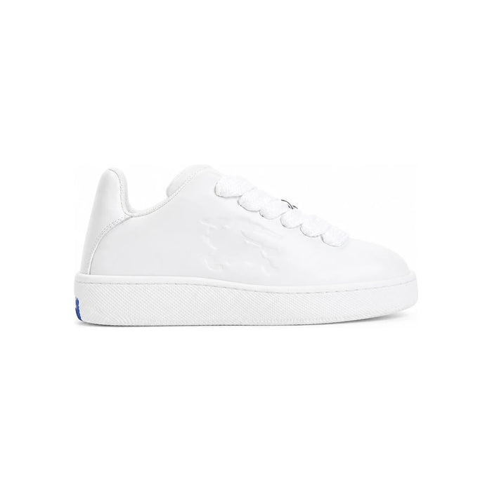 BURBERRY Leather Box Sneakers White Low-Top