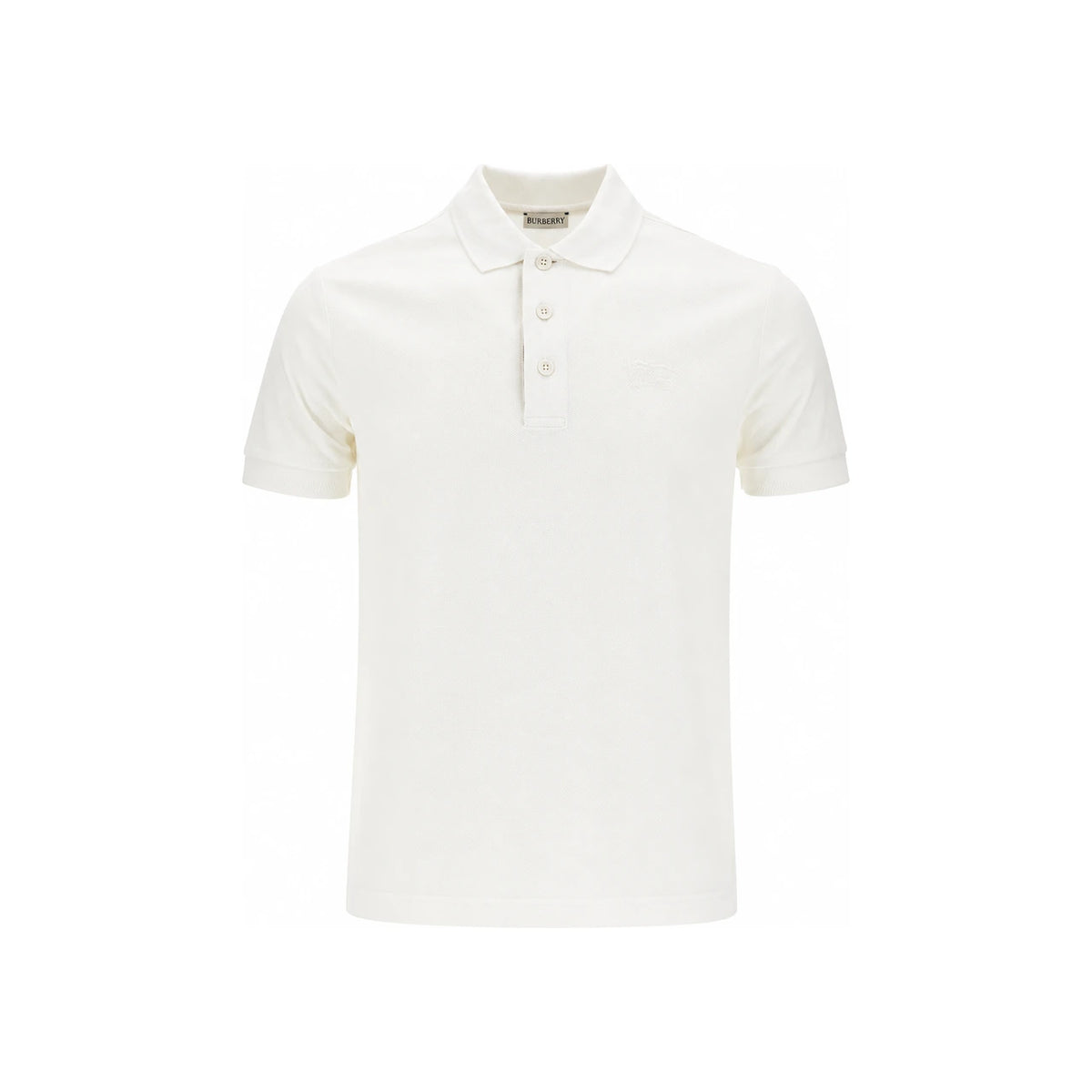 BURBERRY Check Point Polo Collar Men's Short Sleeve T-Shirt