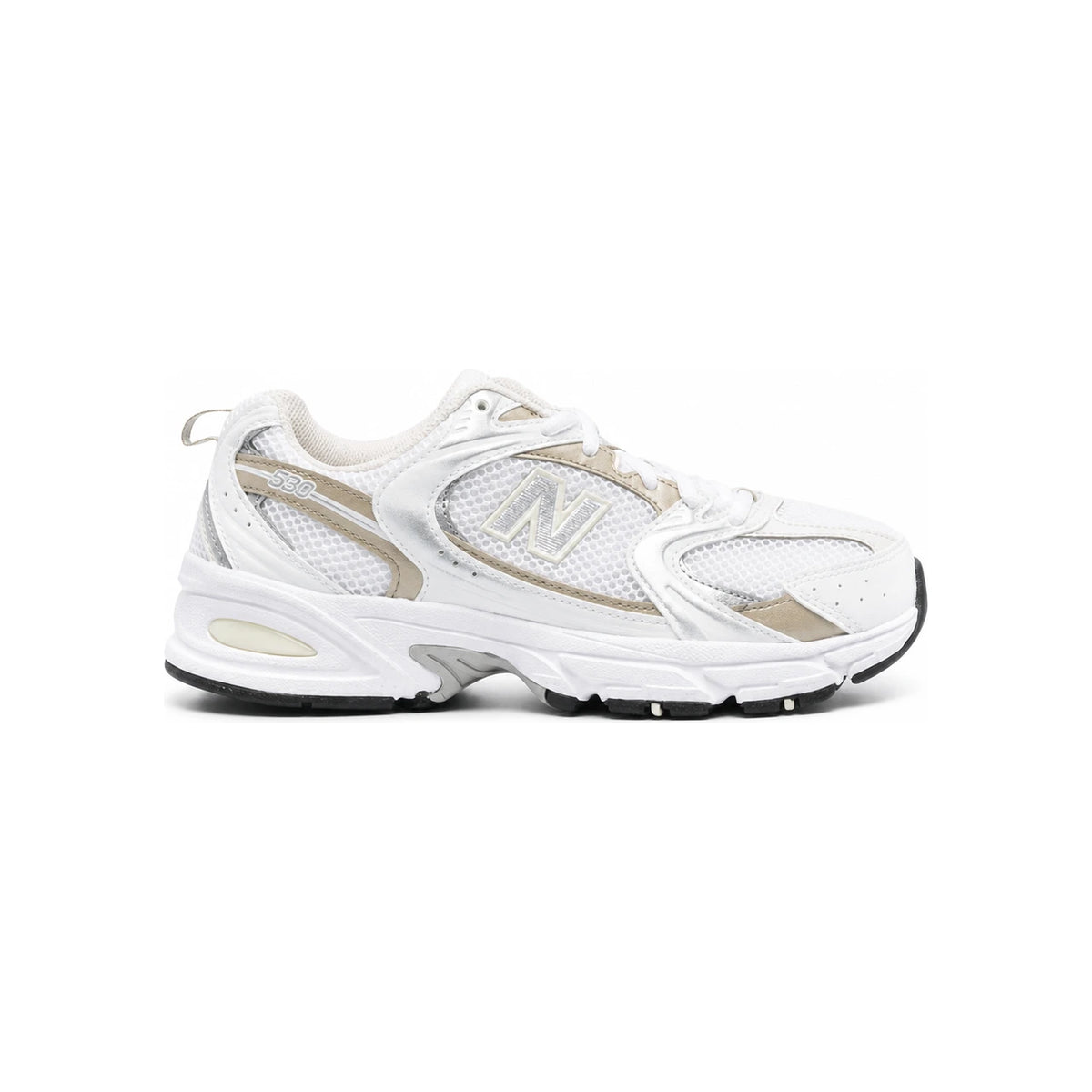 New Balance 530 Sneakers Men’s White Red Mesh Leather Running Shoes