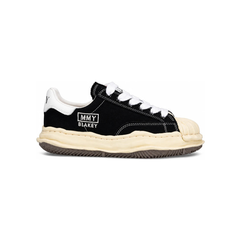 Maison Mihara Yasuhiro Blakey OG Sole Canvas Low-Top Sneakers Red A09 FW732