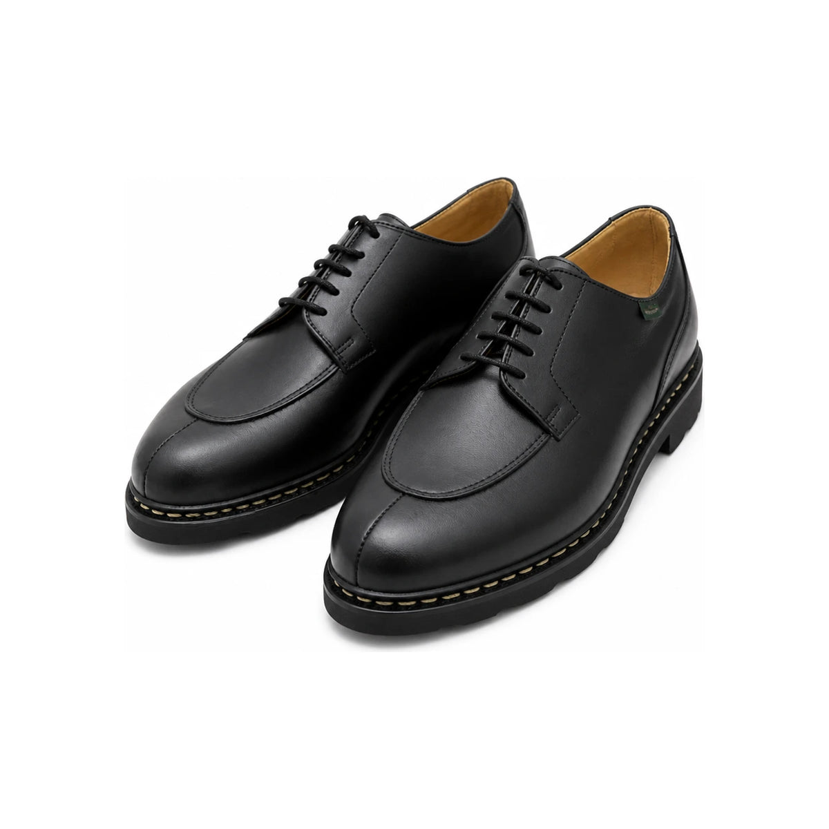 PARABOOT Avignon Leather Loafers Black Men 7051 09