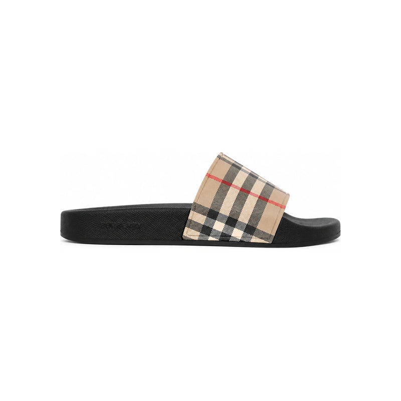 BURBERRY Vintage Check Slide Sandals Slippers
