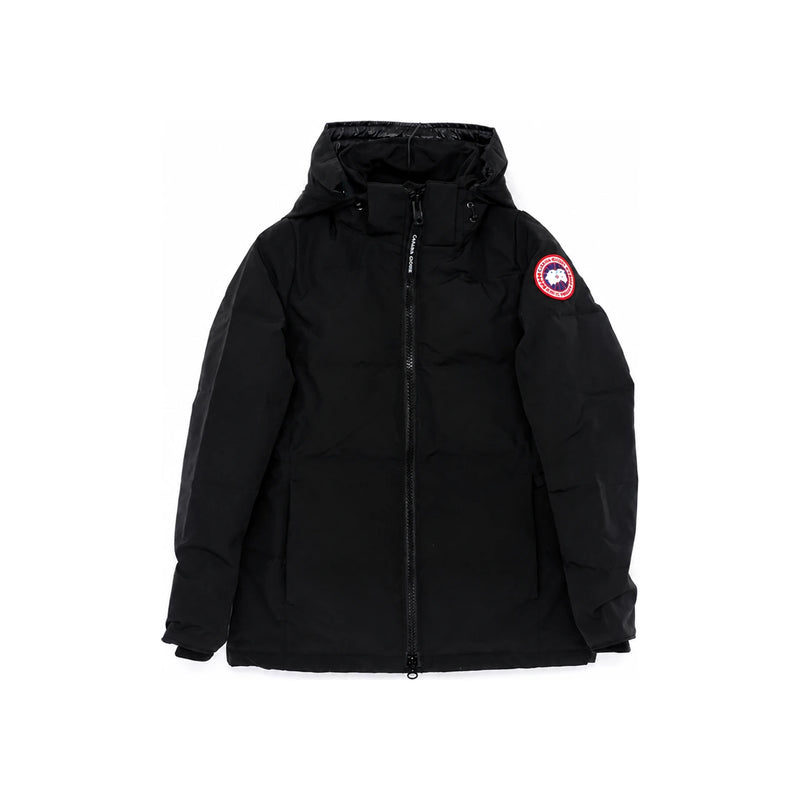 Canada Goose Chelsea Parka Hooded Down Jacket Black