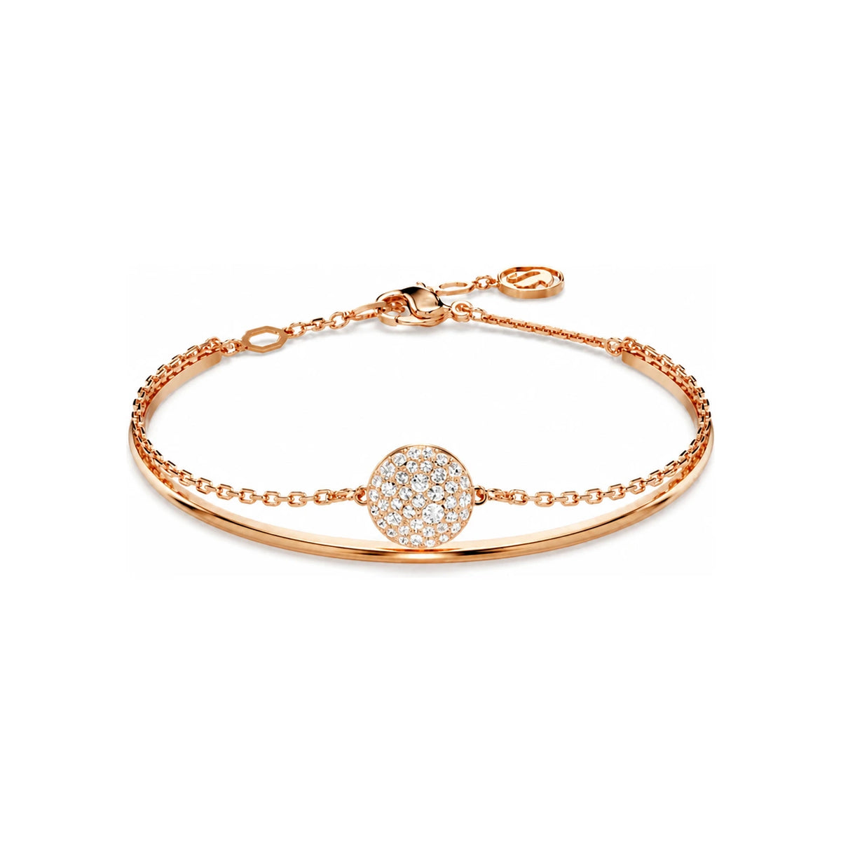 Swarovski Medium Bangle Bracelet for Women 5683452 Sublima Meteora