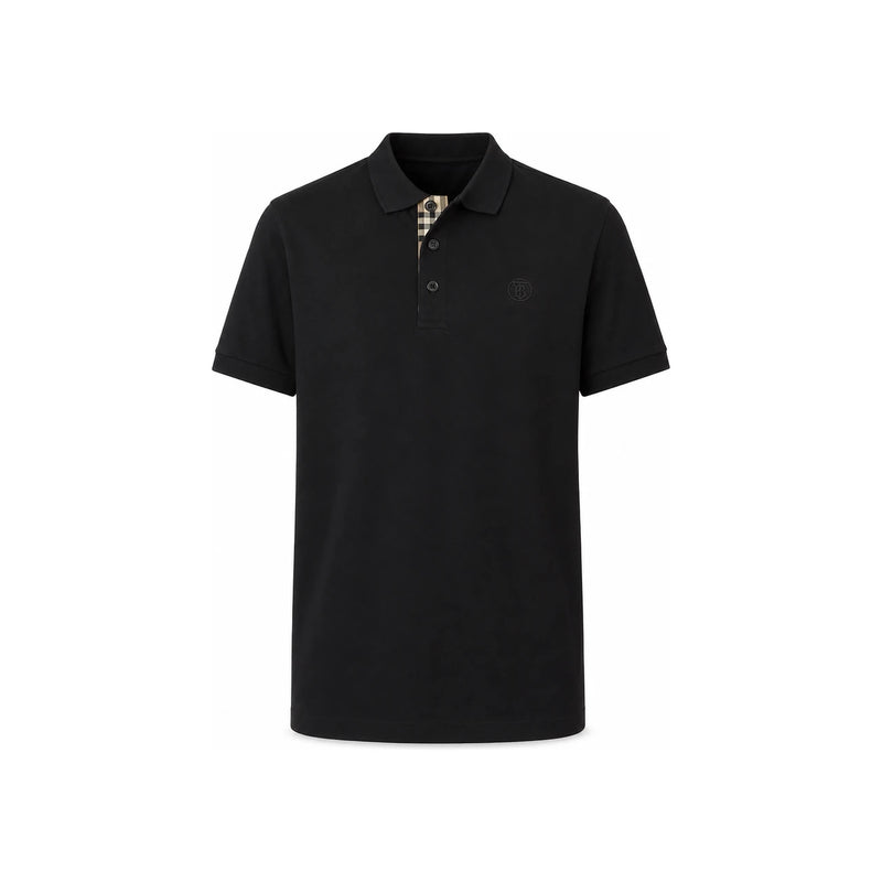 BURBERRY Monogram Motif Piqué Polo Shirt