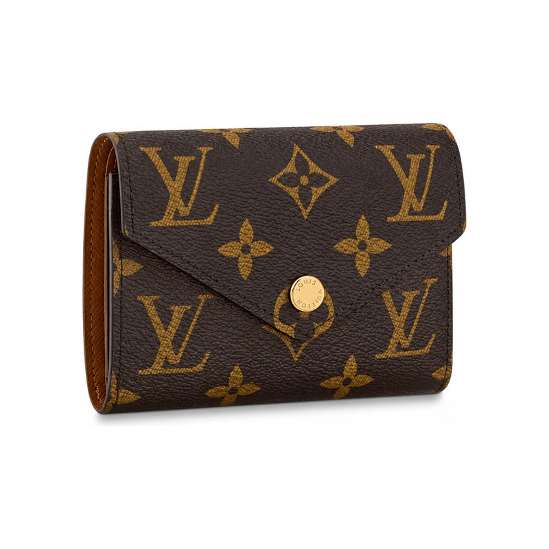 Louis Vuitton Victorine Wallet Bifold Medium Wallet Brown Monogram