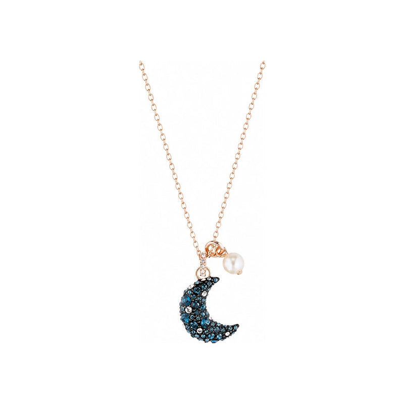 Swarovski Moon Pearl Pendant Necklace for Women 5671585 Luna