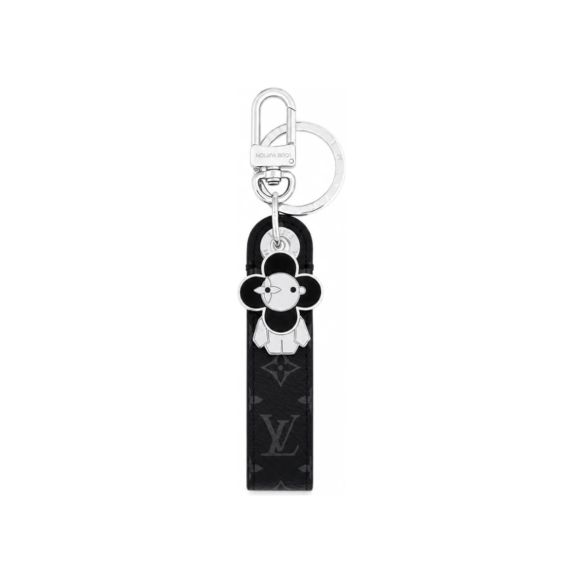 Louis Vuitton Vivienne Dragonne Black Key Holder Bag Charm
