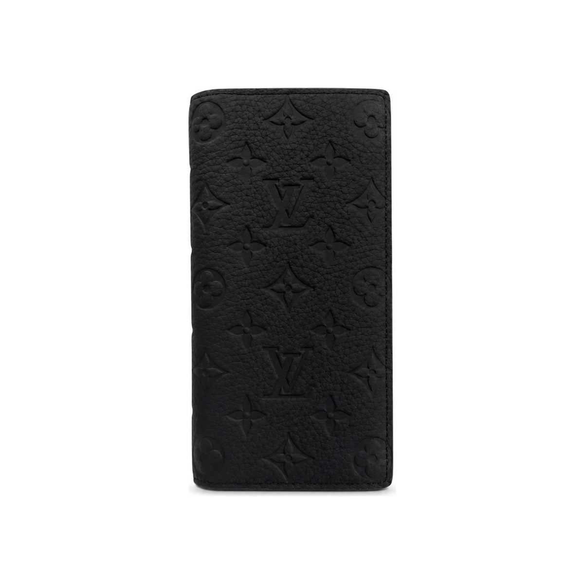 Louis Vuitton Taurillon Black Brazza Long Wallet Unisex M69038