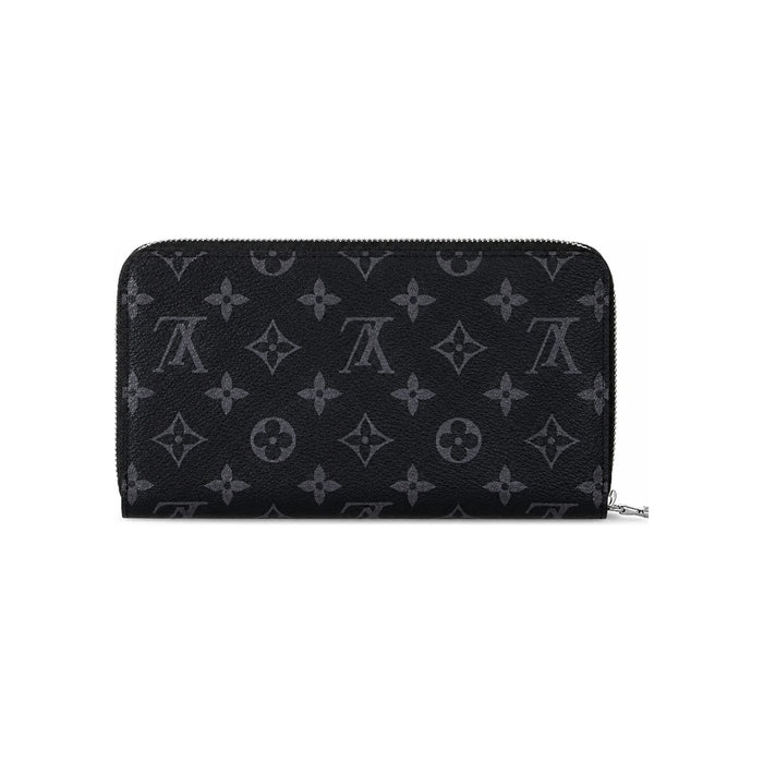 Louis Vuitton Men’s Zippy Organizer Long Wallet Black Leather
