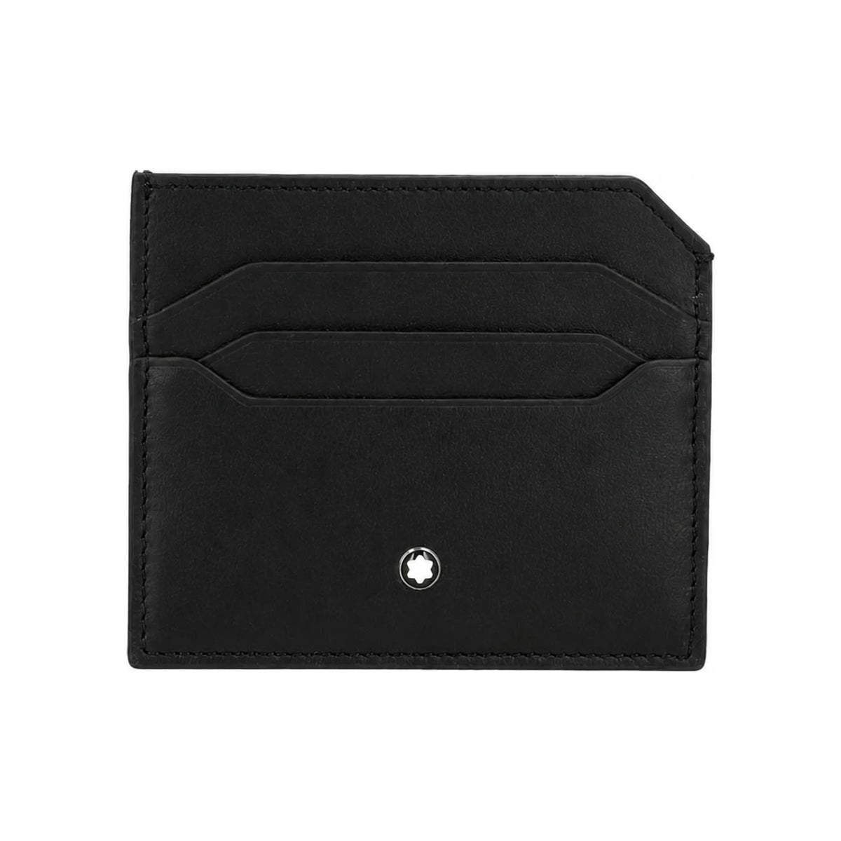 Montblanc Meisterstück Leather 6CC Card Holder Wallet Black