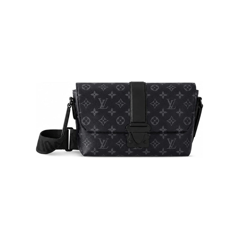 Louis Vuitton Monogram Eclipse S-Cape Messenger Bag Black