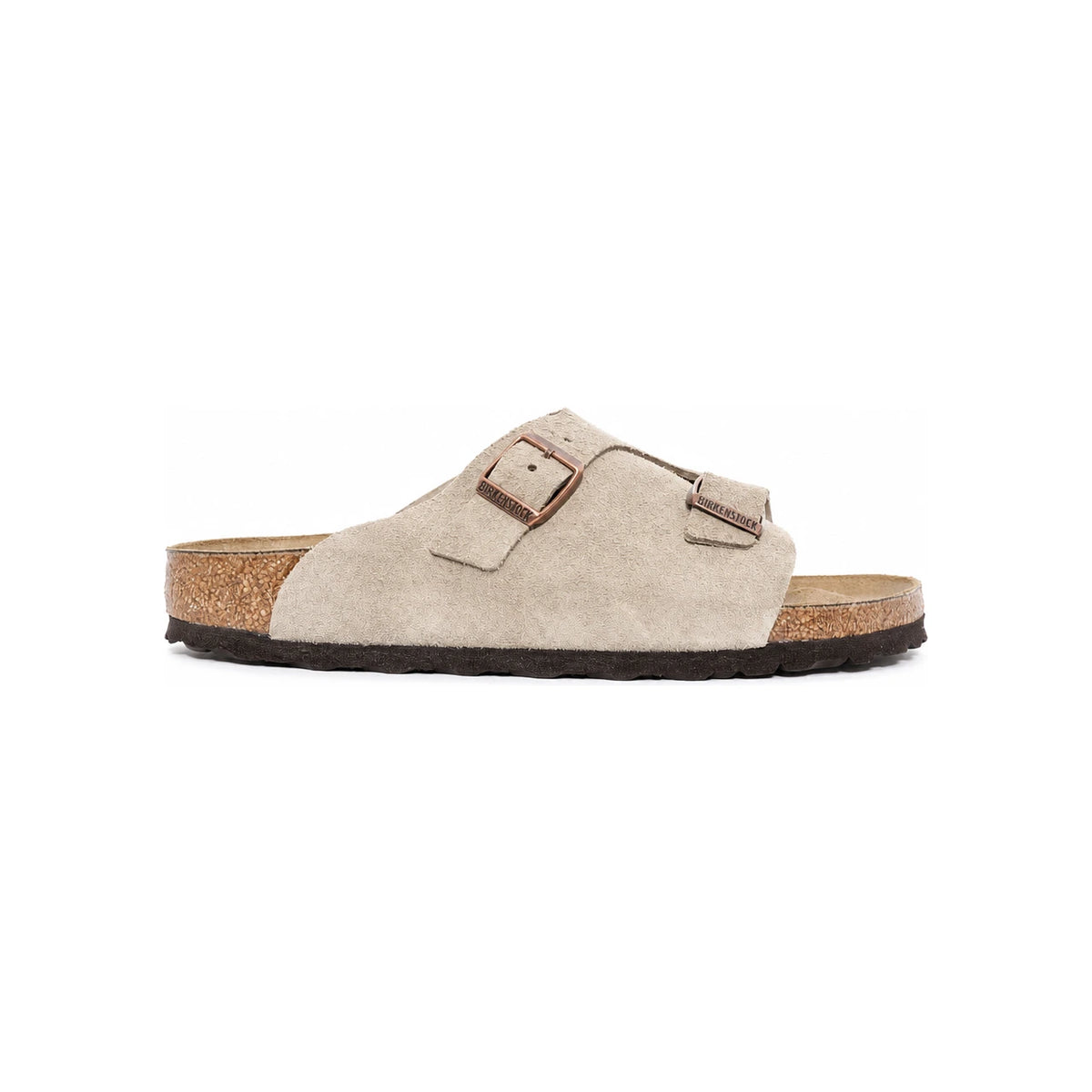 Birkenstock Zurich Narrow Fit Suede Sandals Taupe Women’s 0050463 TAUPE