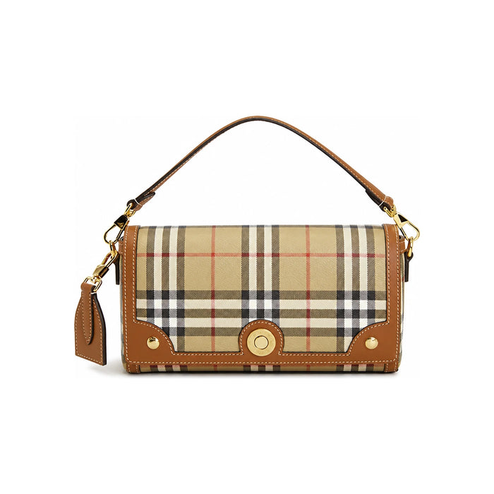 BURBERRY Vintage Check Small Note Crossbody Bag